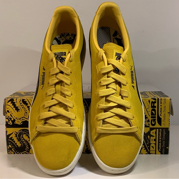 🐲 [BRAND NEW] PUMA SUEDE JEFF STAPLE GIDRA MENS SHOES SIZE 12 SNEAKERS 🐲 - Picture 5 of 11